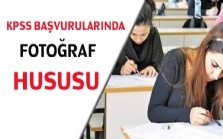 KPSS başvurularında fotoğraf hususu