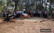 İş sağlığı ve güvenliği eğitiminde tatbikat yapıldı 