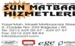 SUN MATBAA MALZEMELERİ