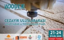 2. Woodex Algeria 2020 - Uluslararası Ağaç İşleme ve Teknolojileri Fuarı