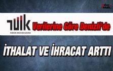 Denizlide İhracat ve İthalat Arttı 