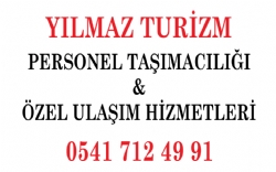 YILMAZ TURİZM PERSONEL TAŞIMACILIĞI & ÖZEL ULAŞIM HİZMETLERİ