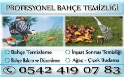 PROFESYONEL BAHÇE TEMİZLİĞİ