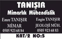 TANIŞIR MİMARLIK MÜHENDİSLİK